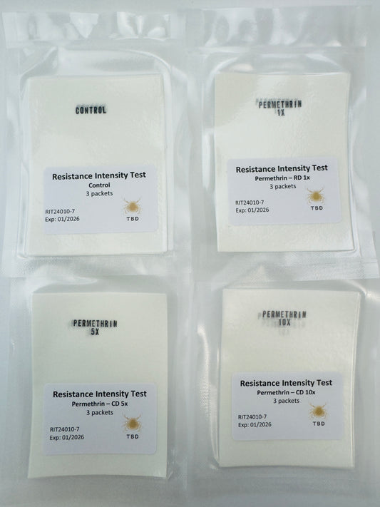 Resistance Intensity Test (RIT) for abamectin | 10-Test Batch