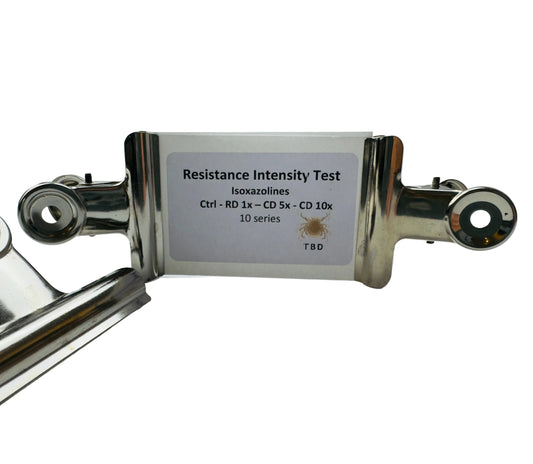 Larval Packet Test (LPT) for cypermethrin and amitraz | 10-Test Batch