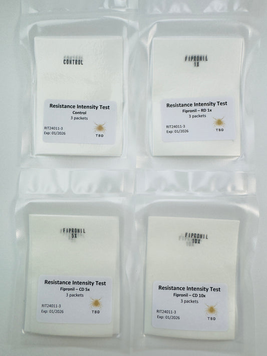 Resistance Intensity Test (RIT) for fipronil | 10-Test Batch